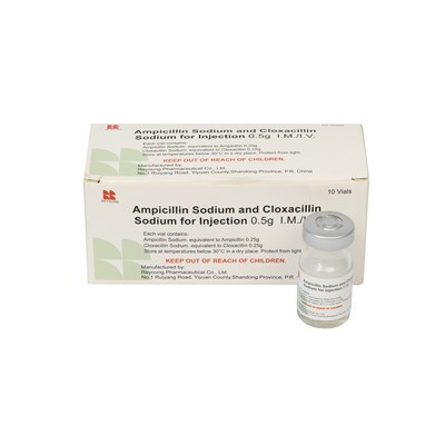 Ampicillin Sodium اور Cloxacillin Sodium برائے انجکشن